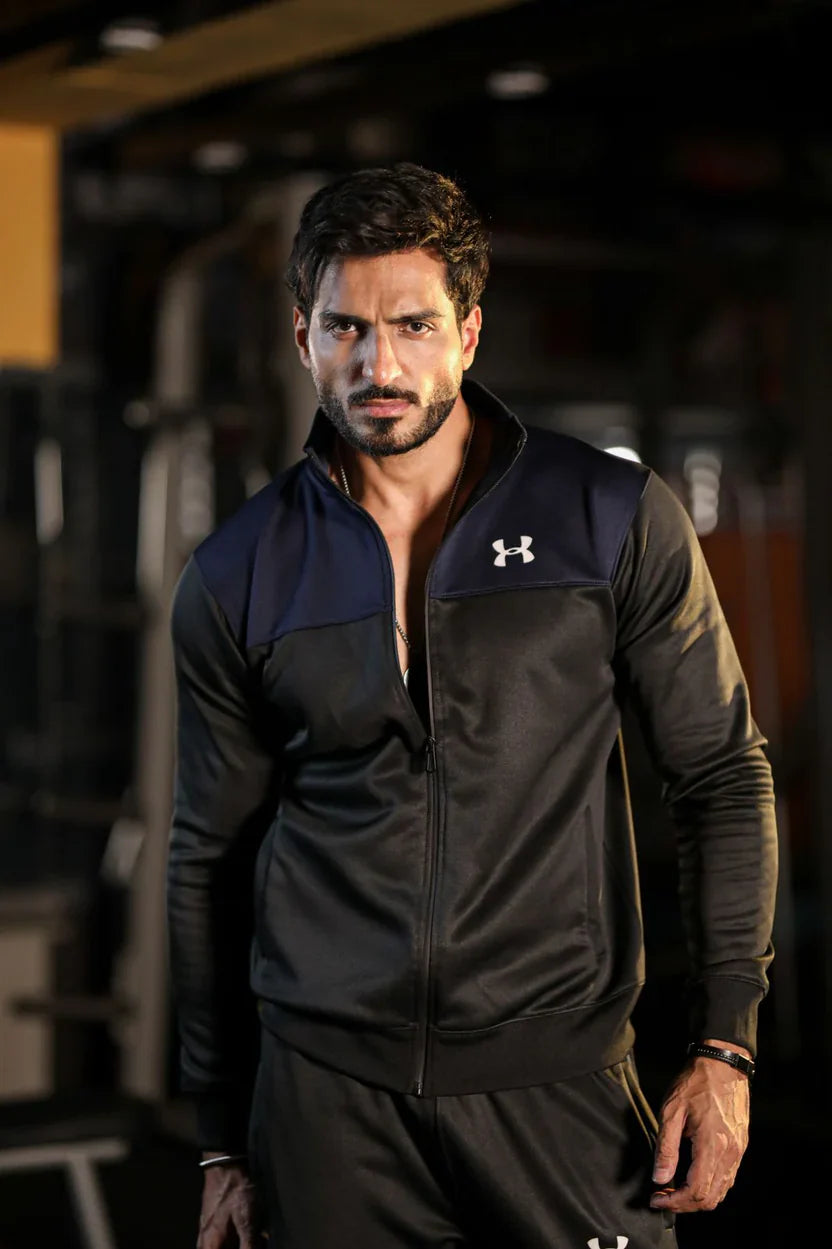 UA Premium Tracksuit - Navy Black