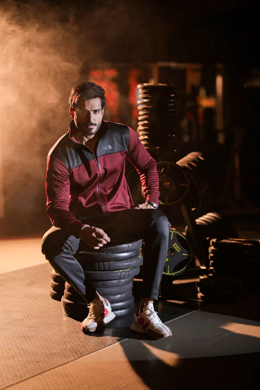 NF Premium Tracksuit-Mehroon