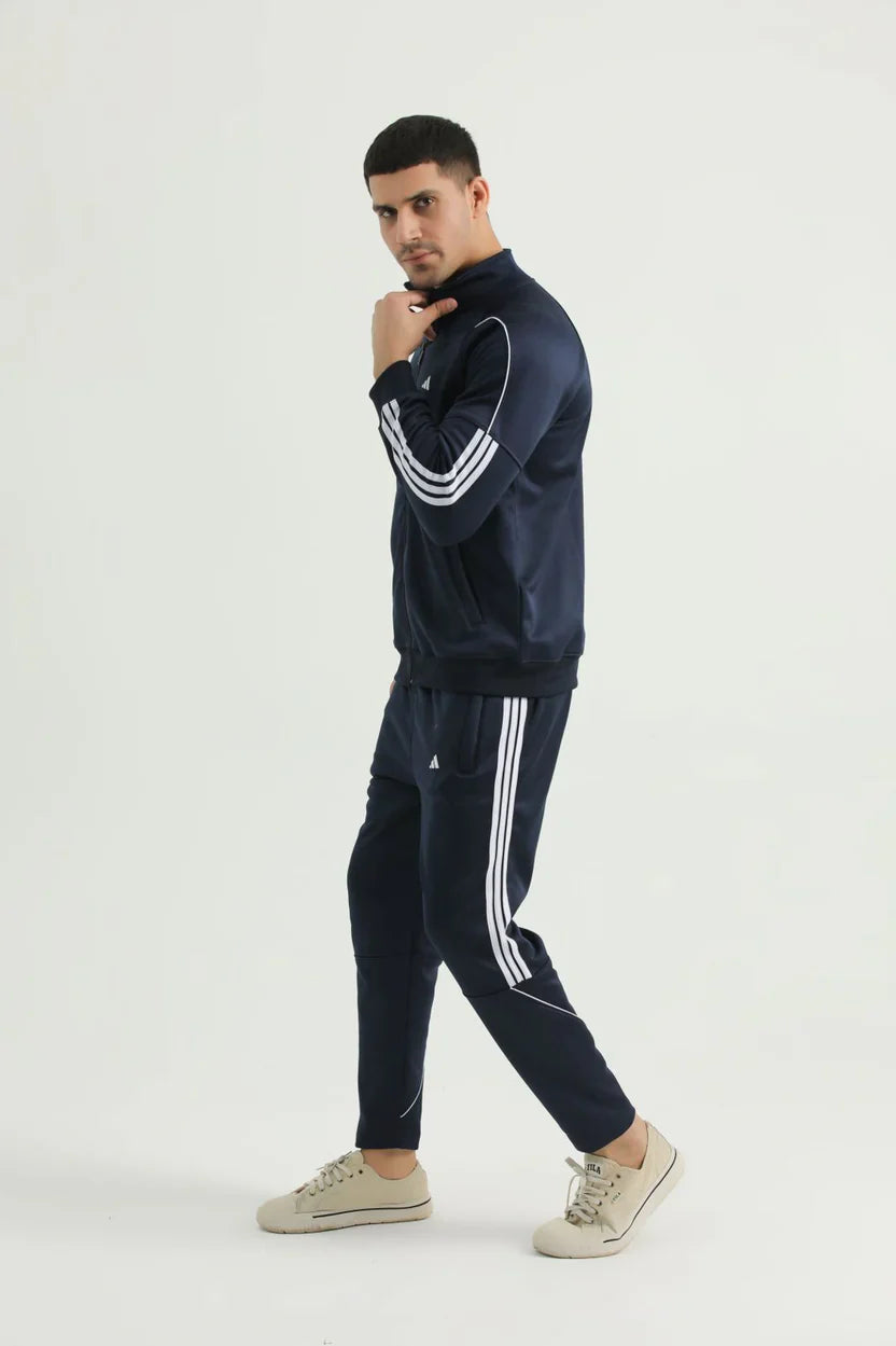 Adi imported tracksuit-Navy (Copy)