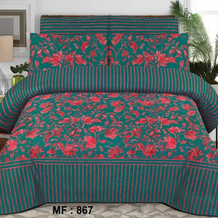 3 Pcs Bedsheet - Insight