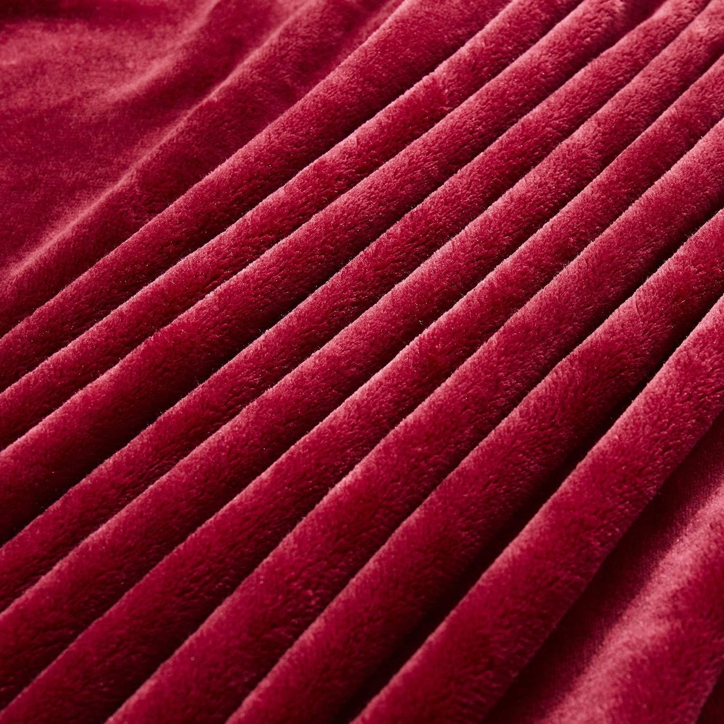 Super Soft 240 Gsm Micro Fleece Ac Blanket Burgundy