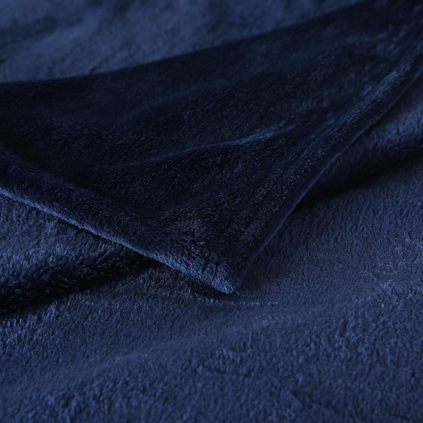 Super Soft 240 Gsm Micro Fleece Ac Blanket Navy Blue