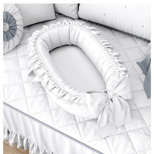 Premium Quality _ Comfortable Baby Nest for New Born Baby - White