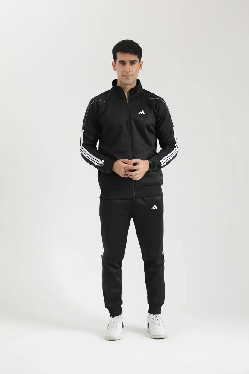Adi Imported Tracksuit - Black