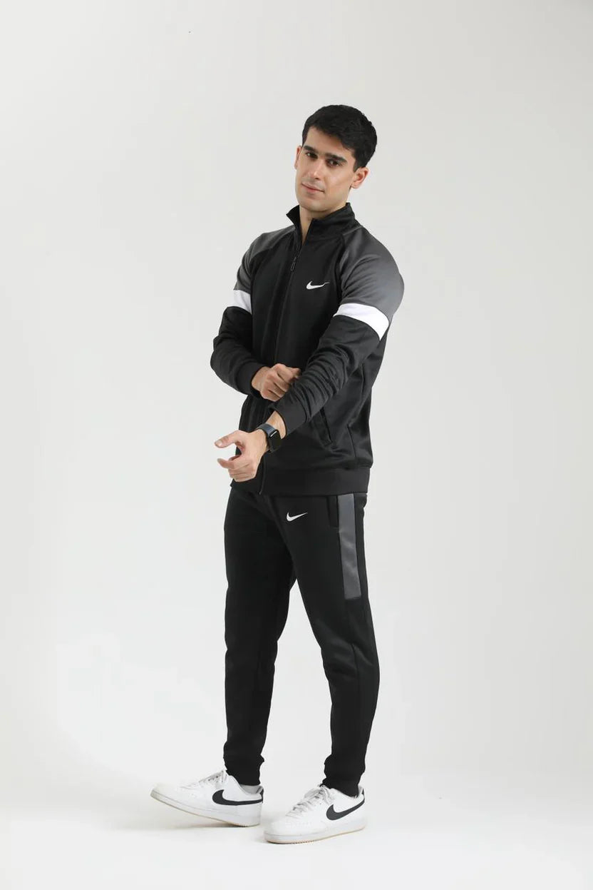 Nik Premium Tracksuit - Charcoal
