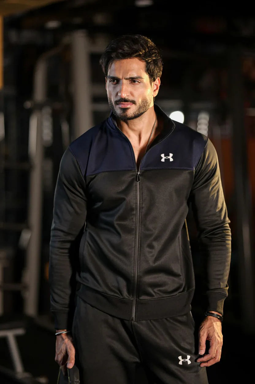 UA Premium Tracksuit - Navy Black
