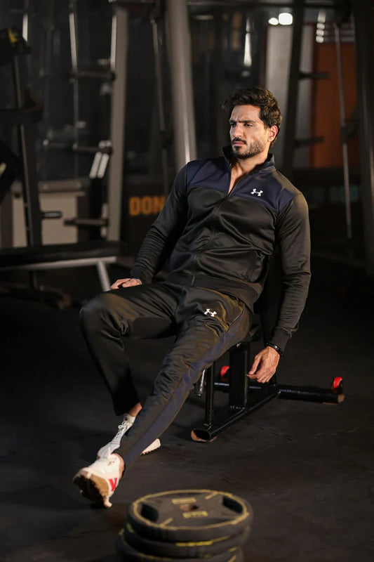 UA Premium Tracksuit - Navy Black