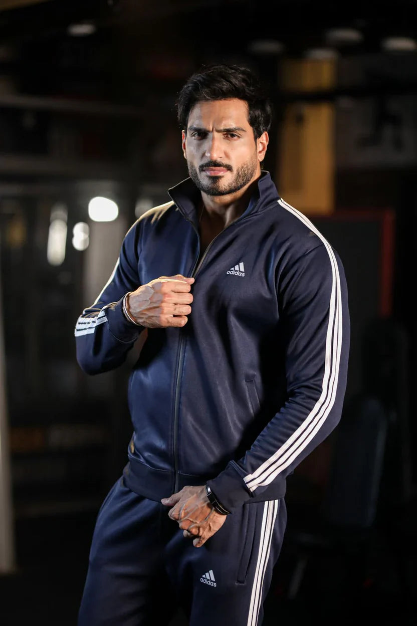 Adi Premium Tracksuit - Navy