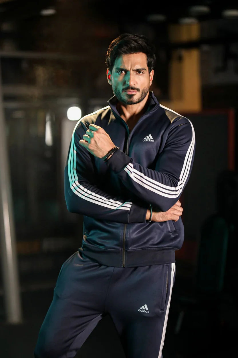 Adi Premium Tracksuit - Navy
