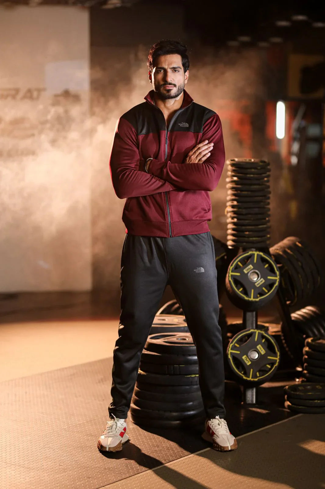 NF Premium Tracksuit-Mehroon