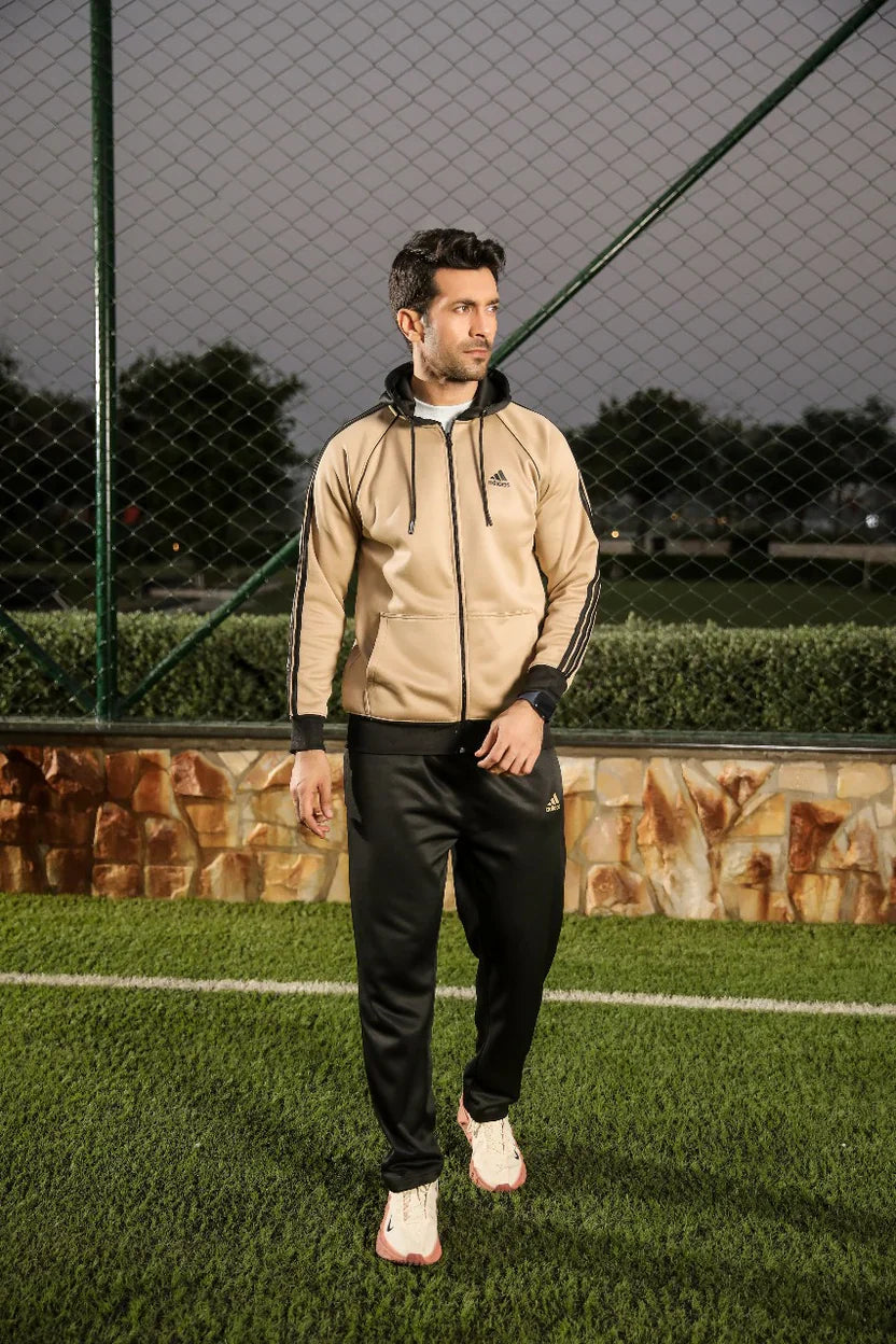 Adi Premium Tracksuit-G Black